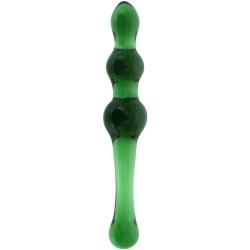 Crystal Premium Glass - Small Kegel Wand - Green Sex Toy